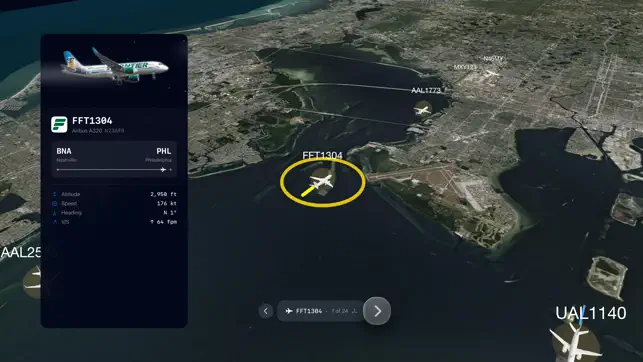 planes.fyi on Apple TV